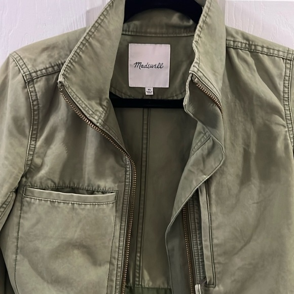 Madewell Military Jacket olive green.Smoke free - Picture 1 of 3